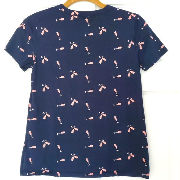 BANANA REPUBLIC Perfect fit flute print tshirt - Picture 7 of 7